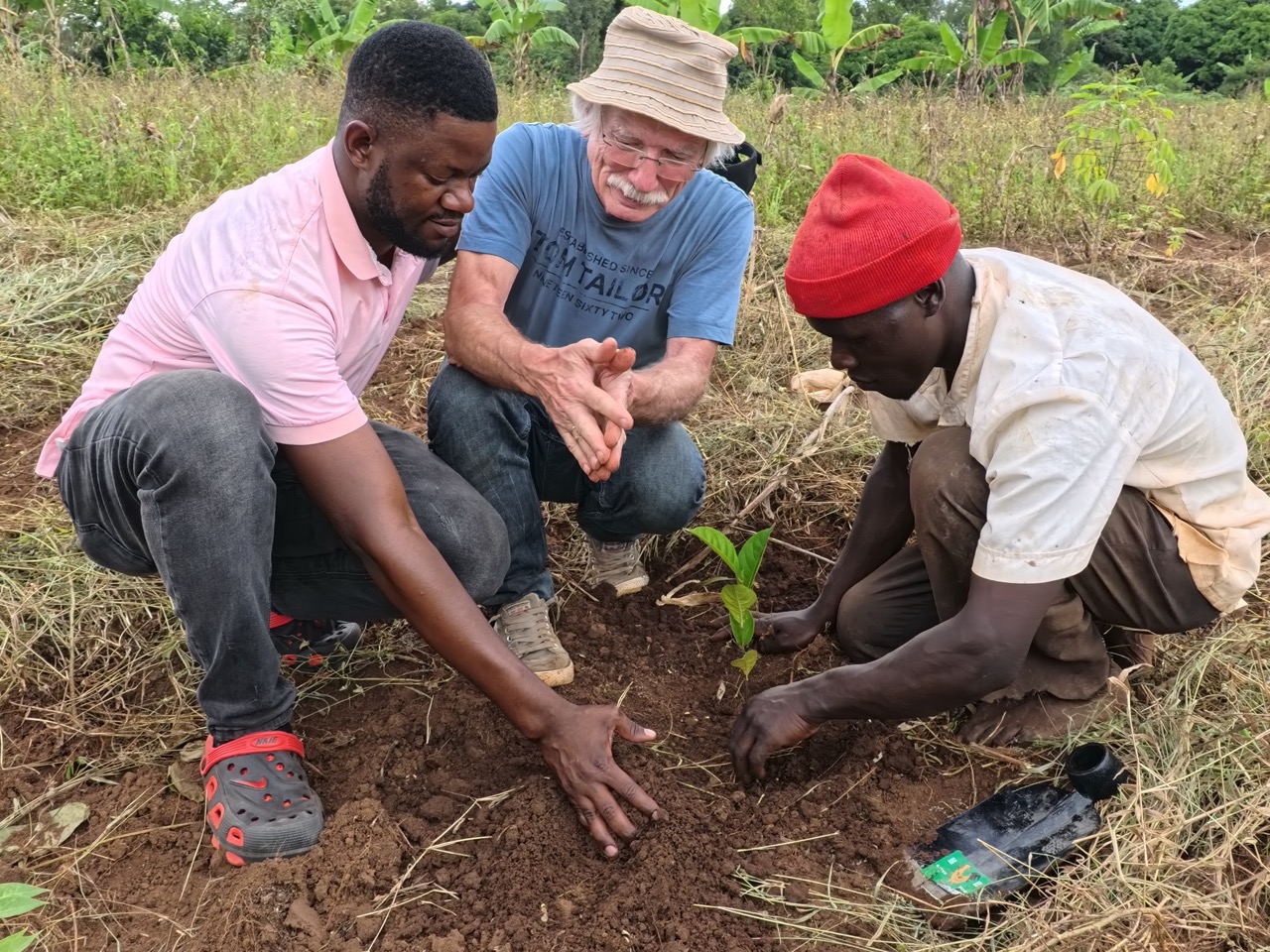 Landbesichtigung in Uganda